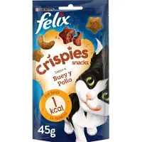 Purina Felix Crispies Cibo Umido Per Gatti Con Manzo E Pollo 8x45g