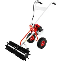 Merkloos Spazzatrice a benzina - 43 cc, 1,7 HP, larghezza di spazzolatura 60 cm