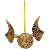 Nemesis Now Ornamento Appeso Di Natale Snitch D´oro