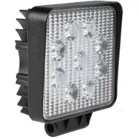 S.T.A.K Faro Da Lavoro Square 12/24v 27w Ip67