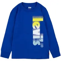 Levi's Boys Long Sleeve Graphic Tee Surf The Web Blue Taglia: 14Y | T-shirt Outlet | kids | Blu