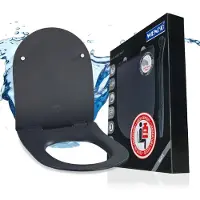 Wenko Sedile per WC Premium Sedilo in grigio opaco