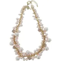 Otazu Ultimate Pearl Necklace Pink Pink Taglia: OS | Collane Outlet | Donna | Bianco