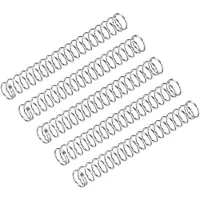 Dripio Molle a compression, 5 pezzi, acciaio inossidabile 304, 5x0,5x40 mm, colore argento
