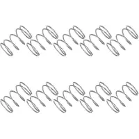 Dripio Molla a compressione, dimensioni 10x0,7x15 mm, acciaio inossidabile 304, confezione da 10 pezzi