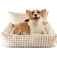 Merkloos Solidchoice - Cuccia ortopedica per cani con coprisedia lavabile e base antiscivolo