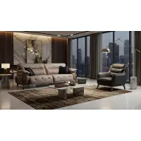 AEA Sofa Garnitur 3-Sitzer Sessel Modern Mehrfarbig Bequem Polster