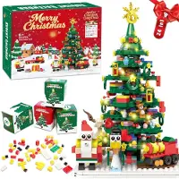 Dripio Calendario dell'Avvento 2026: Set di costruzioni a forma di albero di Natale con luci LED