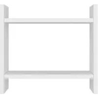 Skye Decor , Denver - Bianco, scaffali da cucina, bianco, 34 x 10 x 30 cm