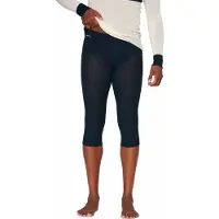 Devold of Norway - Collant 3/4 termico in lana merino - Wool Mesh 190 3/4 Longs M Ink - Taglia L - Nero