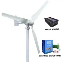 OEM Generatore eolico da 4000W a 12V, sistema autonomo, turbina eolica orizzontale a basso rumore