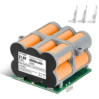 OEM Batteria di ricambio da 21,6 V e 4600 mAh per aspirapolvere Tineco S5 PRO 2 / Floor ONE S5