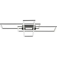 Leuchtendirekt Plafoniera LED nera, dimmerabile, telecomando L 98,9 cm