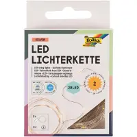 Folia 986 LED mini luci da fata, a batteria, 20 LED