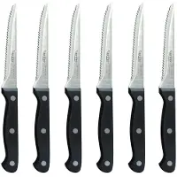 Supreme Set Di Coltelli Seghettati 11 Cm 6 Pezzi
