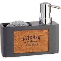 San Ignacio Dispenser Per Sapone Kinvara X Con Portasapone 6x15 Cm