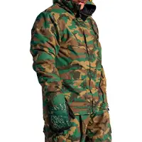 686 - Giacca da sci/snow impermeabile, traspirante e isolante - M Nightline Insulated Jacket Camo - Taglia L - Kaki