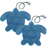 Merkloos Assorbenti per schiuma, 2 pezzi, a forma di tartaruga, assorbenti per olio, per piscine