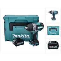 Makita TW 001 GD101 Avvitatore a impulsi a batteria 40 V max. 1800 Nm Brushless XGT + 1x batteria ricaricabile 2,5 Ah + Makpac - senza caricabatterie