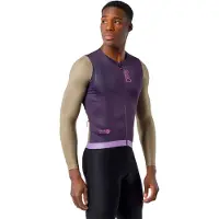 Castelli Corretto L/S Jersey Maglietta da ciclismo Uomo (M, blu)