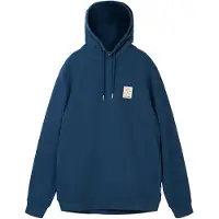 Lakor Mushroom Trio Hoodie Felpa con cappuccio Uomo (S, blu)
