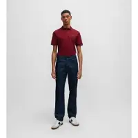 BOSS per uomo. 50507803 Polo Passenger rossa (L), Rosso, Casual, Cotone, Manica corta