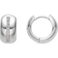 Luxenter Orecchini 'Shio' argento