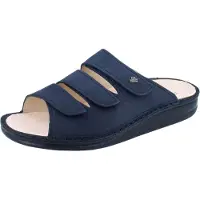 Finn Comfort Zoccoletto 'Pantolette Damen 01508 046046 Echtleder in blau' blu