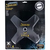 Garland Lame per decespugliatore a 4 denti , ideale per tagliare erba fitta e arbusti leggeri -
