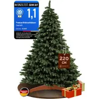 Casaria Albero di Natale Premium Artificiale 220 cm