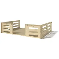 ALTANKA Veranda - 12 m2 - 4m x 3m - colore: naturale