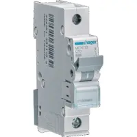 Hager Interruttore LS unipolare 6 kA caratteristica C 10 A MCN110, 1 pz.