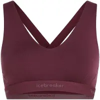 Icebreaker Reggiseno sportivo 'Cool-Lite Sprite' rosso vino