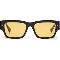 AllSaints Iggy Sunglasses Gloss Black Taglia: OS | Occhiali da Sole Outlet | Uomo | Nero