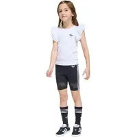 Adidas Set 'LACE CYCLING SHORT TEE' nero / bianco