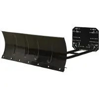 vidaXL Lama da neve per montaggio ATV nero 115x38 cm