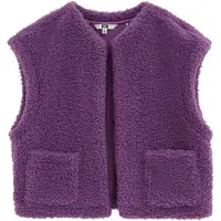 We fashion Gilet lilla scuro
