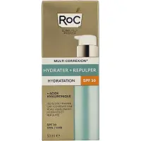 Roc Crema Idratante Hydrate+plump With Hyaluronic Acid Spf30 50ml