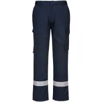 Portwest FR401 LIGHT BIZFLAME PLUS PANTS DI VESTITO Navy Taglia S