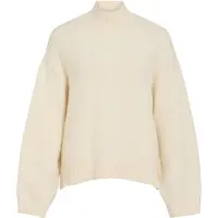Vila Viessy Collo Alto Pullover A Maglia