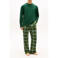 Tommy Hilfiger Ls Pj Relaxed Flannel Set Orn Green/green Reiker Tarten Taglia: XS | Magliette basic Outlet | Uomo | Verde