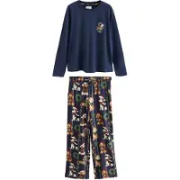 Next Pigiama navy