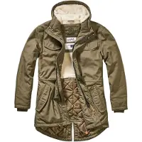 Brandit Parka di mezza stagione 'Marsh Lake' cachi