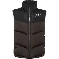 Plein sport Gilet cioccolato / nero / bianco