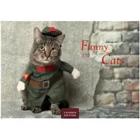 Sonstige Verlage Calendario Funny Cats 2027 - Calendario da parete | Calendario fotografico con animali 24x35 cm - Divertente calendario con gatti