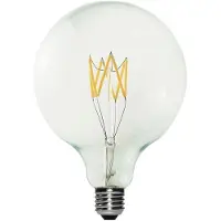 Creative Cables Lampadina Led 2500k Transparent B04 Line Short Filament Globe 5v 1.3w