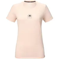 Millet Women's Ubic Wool T-Shirt S/S T-shirt Donna (S, fuchsia/bianco)