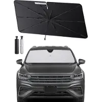 Sonstiges Parasole per parabrezza pieghevole con protezione UV, adatto per VW Tiguan 3, modelli 2024 e 2025, realizzato in tessuto antiscottatura