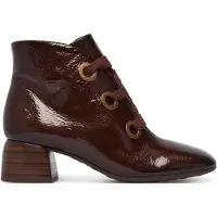 Hispanitas Stivaletto stringato marrone scuro