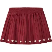 Name It Mini Gonna 'NMFRalbos' rosso rubino / bianco